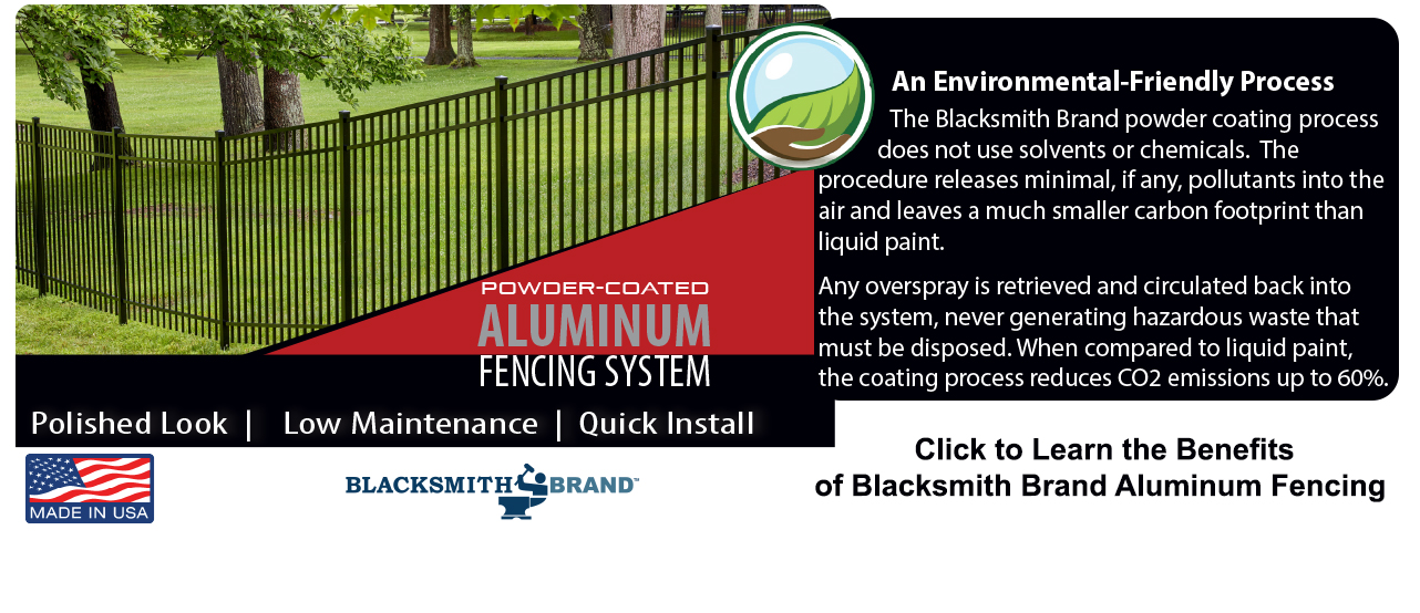 Blacksmith Brand Aluminum Fencing System